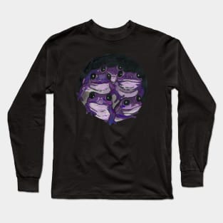 Purple frogs Long Sleeve T-Shirt